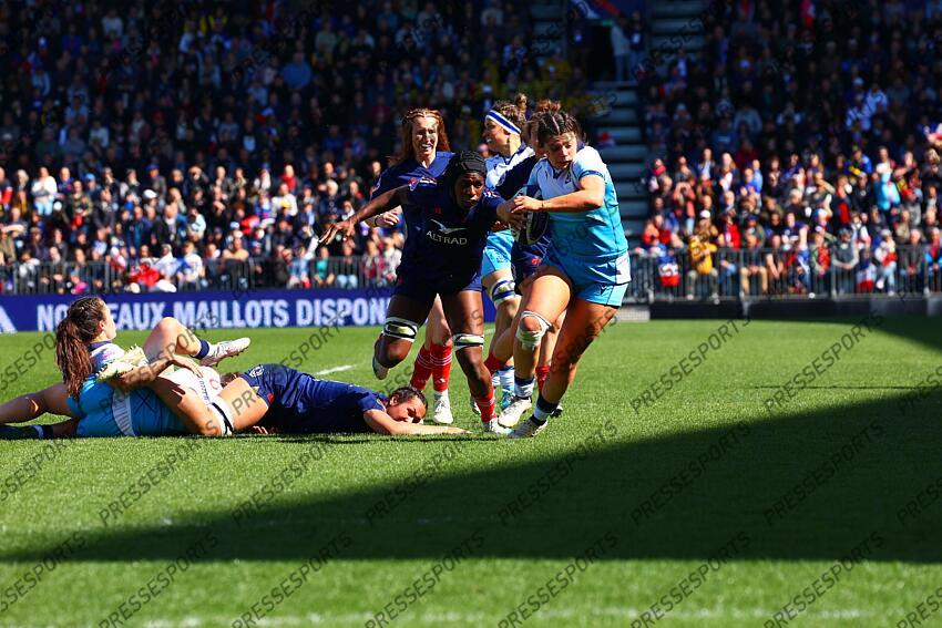okemba (seraphine) thomson (lisa) FRANCE-ECOSSE (38-15) 