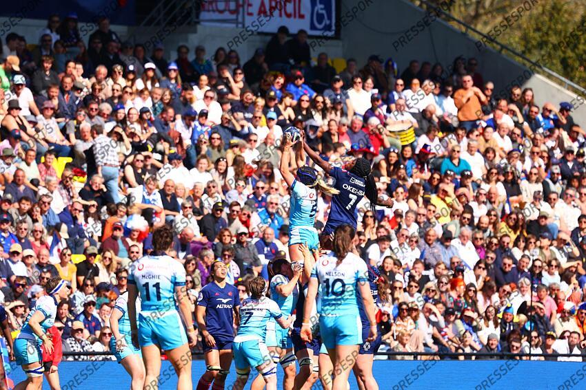 bonar (sarah) okemba (seraphine) FRANCE-ECOSSE (38-15) 