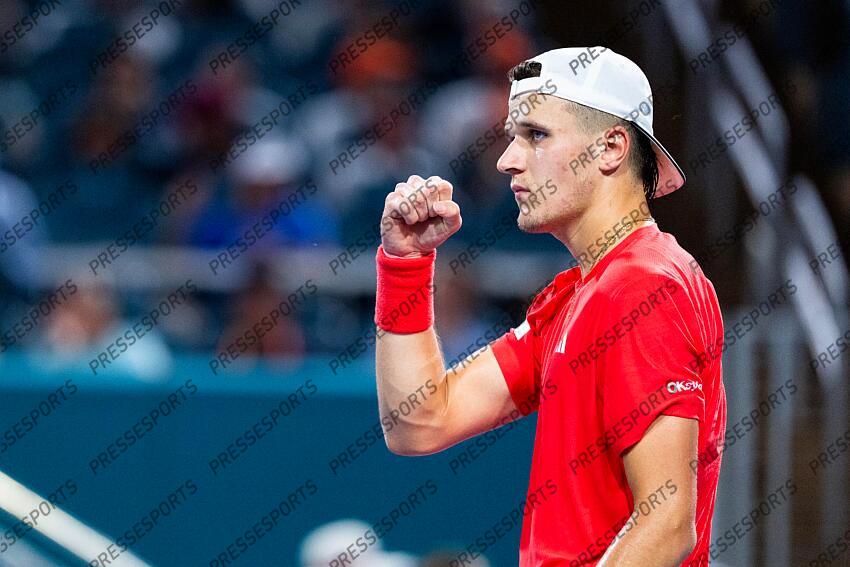 Jakub Mensik (CZE) FINALE DJOKOVIC/MENSIK Miami Open 2025 - Hard Rock Stadium 