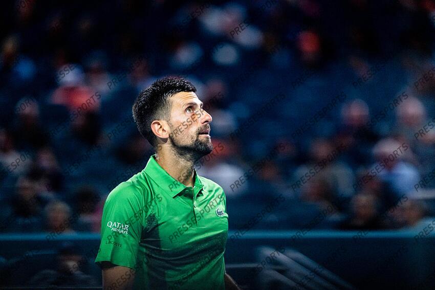 Novak Djokovic (SRB) FINALE DJOKOVIC/MENSIK Miami Open 2025 - Hard Rock Stadium 