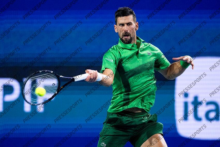 Novak Djokovic (SRB) FINALE DJOKOVIC/MENSIK Miami Open 2025 - Hard Rock Stadium 