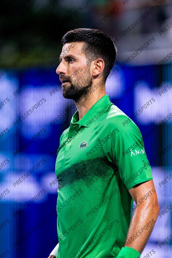 Novak Djokovic (SRB) FINALE DJOKOVIC/MENSIK Miami Open 2025 - Hard Rock Stadium 