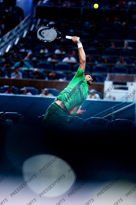 Novak Djokovic (SRB) FINALE DJOKOVIC/MENSIK Miami Open 2025 - Hard Rock Stadium 