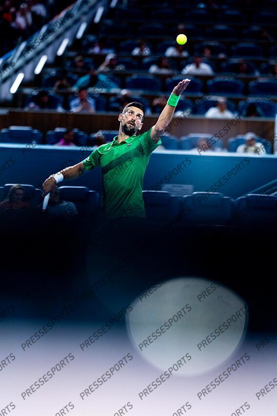Novak Djokovic (SRB) FINALE DJOKOVIC/MENSIK Miami Open 2025 - Hard Rock Stadium 