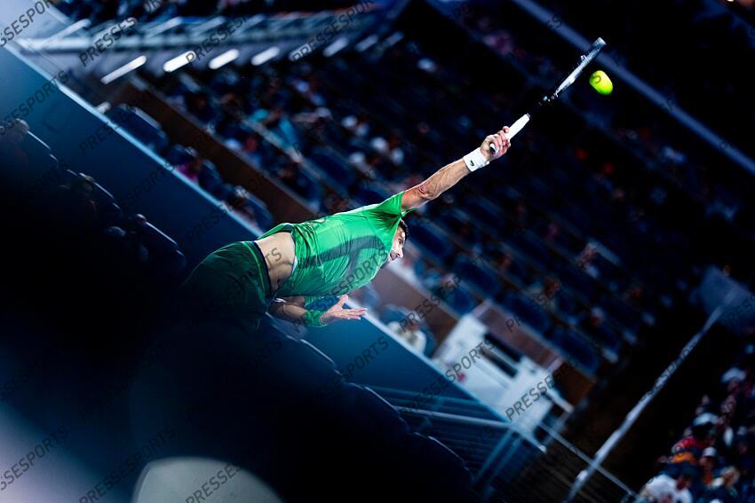 Novak Djokovic (SRB) FINALE DJOKOVIC/MENSIK Miami Open 2025 - Hard Rock Stadium 