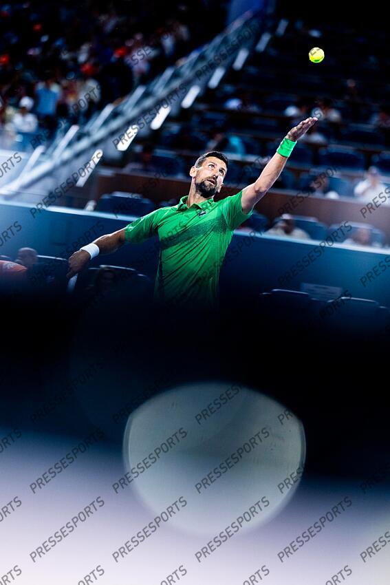 Novak Djokovic (SRB) FINALE DJOKOVIC/MENSIK Miami Open 2025 - Hard Rock Stadium 