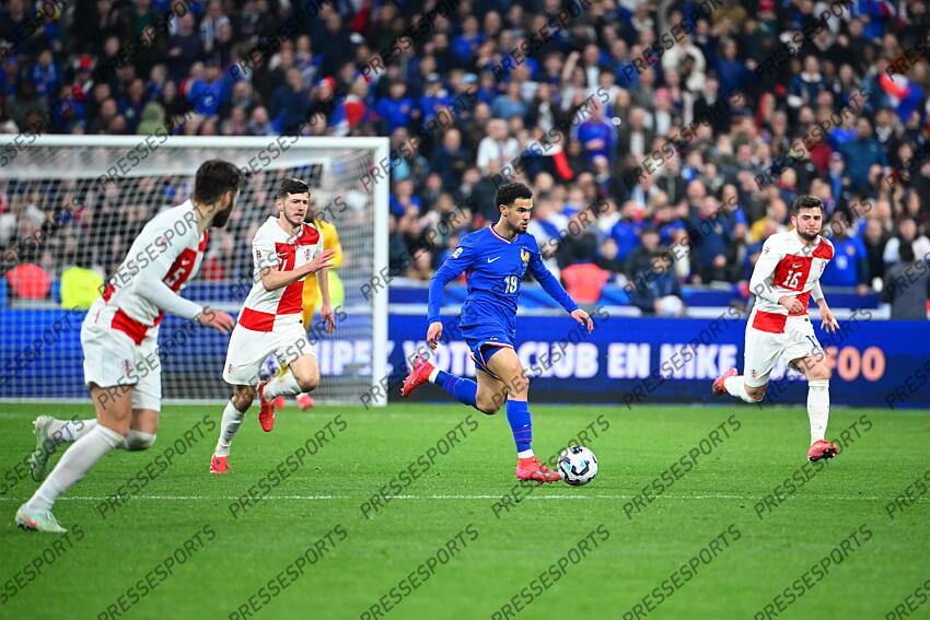 FOOT LIGUE DES NATIONS 2025 FRANCE-CROATIE