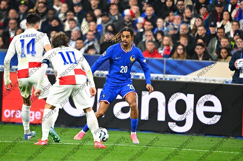 perisic (ivan) modric (luka) barcola (bradley) FRANCE-CROATIE (2-0, 5tab4) 
