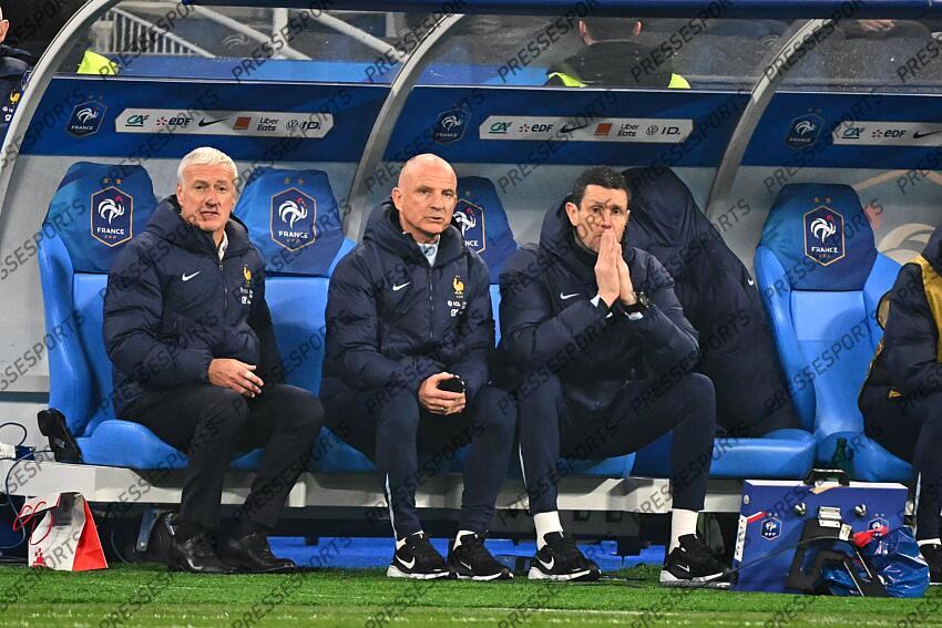 deschamps (didier) stephan (guy) raviot (franck) FRANCE-CROATIE (2-0, 5tab4) 