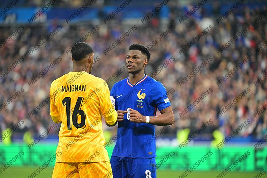 maignan (mike) tchouameni (aurelien) FRANCE-CROATIE (2-0, 5tab4) seance des tirs au but 