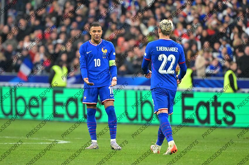 mbappe lottin (kylian) hernandez (theo) FRANCE-CROATIE (2-0, 5tab4) seance des tirs au but 