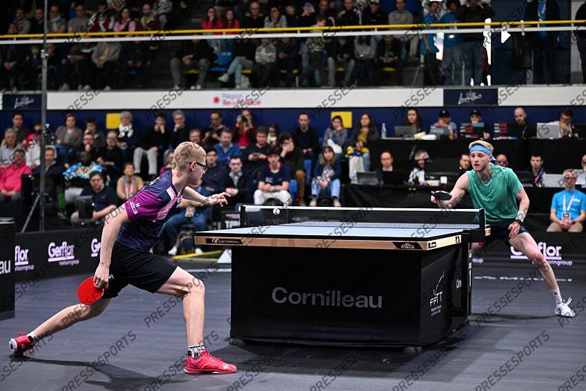 TENNIS DE TABLE CHPTS DE FRANCE 2025 F LEBRUN / RUIZ