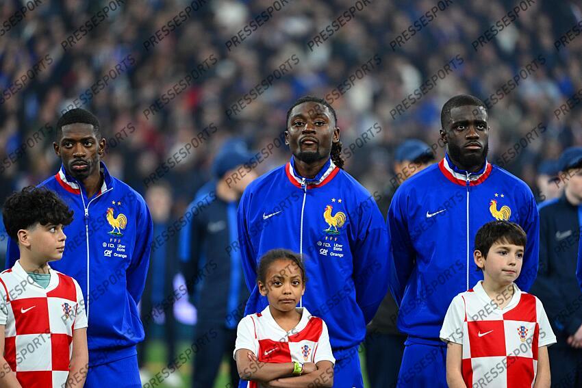 dembele (ousmane) kone (manu) upamecano (dayot) FRANCE-CROATIE (2-0, 5tab4) 
