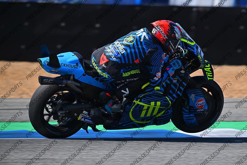 Raul Fernandez SPA Trackhouse MotoGP™ Team Aprilia MotoGP Test MotoGP 2025 (circuit Buriram) 12-13/02/2025 photo: Lukasz Swiderek  www.photoPSP.com  @photopsp_lukasz_swiderek  TESTS BURIRAM 