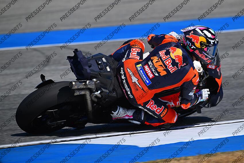 Enea Bastianini ITA Red Bull KTM Tech3 KTM MotoGP Test MotoGP 2025 (circuit Buriram) 12-13/02/2025 photo: Lukasz Swiderek  www.photoPSP.com  @photopsp_lukasz_swiderek  TESTS BURIRAM 