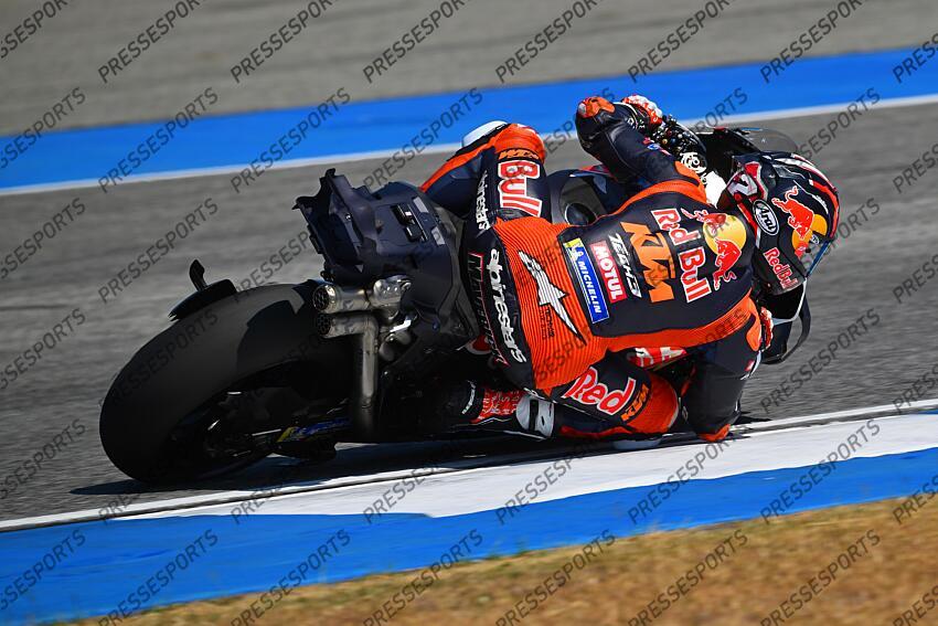 Maverick Vinales SPA Red Bull KTM Tech3 KTM MotoGP Test MotoGP 2025 (circuit Buriram) 12-13/02/2025 photo: Lukasz Swiderek  www.photoPSP.com  @photopsp_lukasz_swiderek  TESTS BURIRAM 