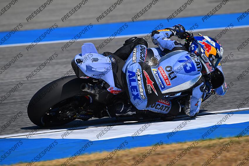 Alex Marquez SPA Gresini Racing MotoGP™ Ducati MotoGP Test MotoGP 2025 (circuit Buriram) 12-13/02/2025 photo: Lukasz Swiderek  www.photoPSP.com  @photopsp_lukasz_swiderek  TESTS BURIRAM 