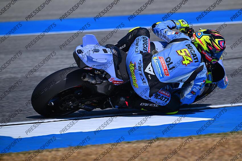 Fermin Aldeguer SPA Gresini Racing MotoGP™ Ducati MotoGP Test MotoGP 2025 (circuit Buriram) 12-13/02/2025 photo: Lukasz Swiderek  www.photoPSP.com  @photopsp_lukasz_swiderek  TESTS BURIRAM 