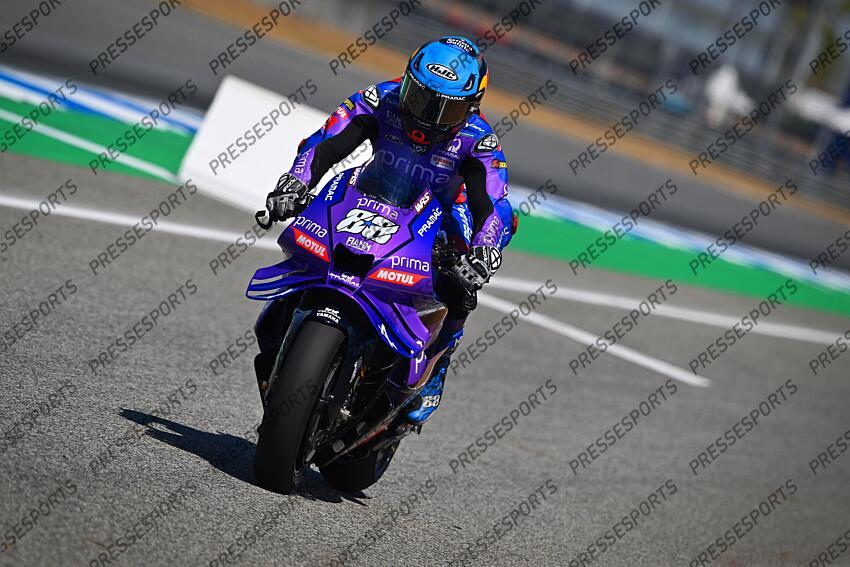 Miguel Oliveira POR Prima Pramac Yamaha Yamaha MotoGP Test MotoGP 2025 (circuit Buriram) 12-13/02/2025 photo: Lukasz Swiderek  www.photoPSP.com  @photopsp_lukasz_swiderek  TESTS BURIRAM 