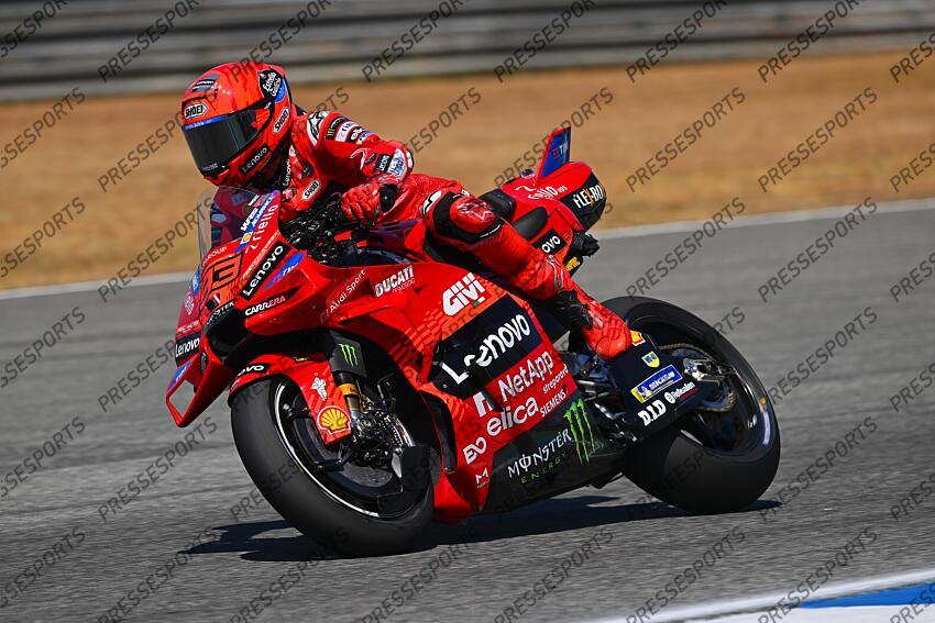 Marc Marquez SPA Ducati Lenovo Team Ducati MotoGP Test MotoGP 2025 (circuit Buriram) 12-13/02/2025 photo: Lukasz Swiderek  www.photoPSP.com  @photopsp_lukasz_swiderek  TESTS BURIRAM 
