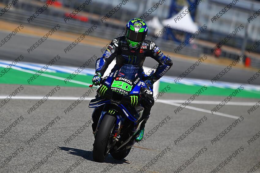 Fabio Quartararo FRA Monster Energy Yamaha MotoGP™ Team Yamaha MotoGP Test MotoGP 2025 (circuit Buriram) 12-13/02/2025 photo: Lukasz Swiderek  www.photoPSP.com  @photopsp_lukasz_swiderek  TESTS BURIRAM 