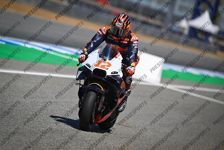 Maverick Vinales SPA Red Bull KTM Tech3 KTM MotoGP Test MotoGP 2025 (circuit Buriram) 12-13/02/2025 photo: Lukasz Swiderek  www.photoPSP.com  @photopsp_lukasz_swiderek  TESTS BURIRAM 
