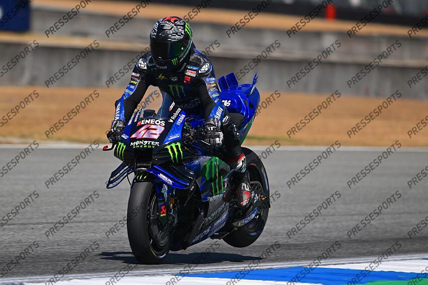 Alex Rins SPA Monster Energy Yamaha MotoGP™ Team Yamaha MotoGP Test MotoGP 2025 (circuit Buriram) 12-13/02/2025 photo: Lukasz Swiderek  www.photoPSP.com  @photopsp_lukasz_swiderek  TESTS BURIRAM 