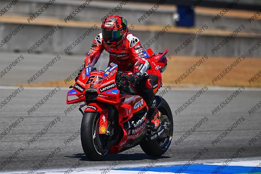 Francesco Bagnaia ITA Ducati Lenovo Team Ducati MotoGP Test MotoGP 2025 (circuit Buriram) 12-13/02/2025 photo: Lukasz Swiderek  www.photoPSP.com  @photopsp_lukasz_swiderek  TESTS BURIRAM 