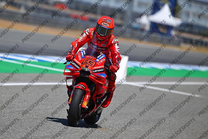 Francesco Bagnaia ITA Ducati Lenovo Team Ducati MotoGP Test MotoGP 2025 (circuit Buriram) 12-13/02/2025 photo: Lukasz Swiderek  www.photoPSP.com  @photopsp_lukasz_swiderek  TESTS BURIRAM 