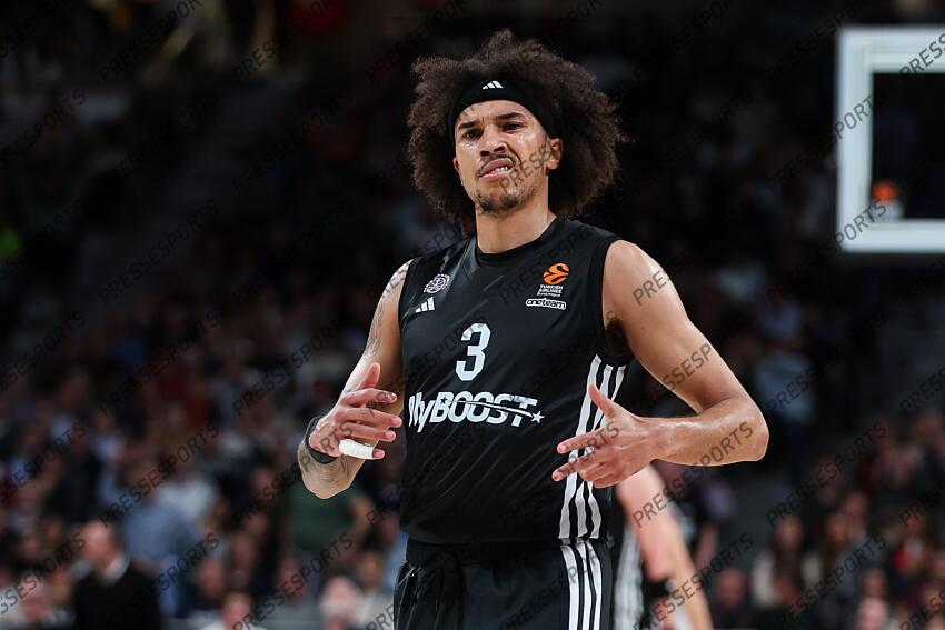 BASKET EUROLIGUE 2025 REAL MADRID-PARIS BASKETBALL (105-104)