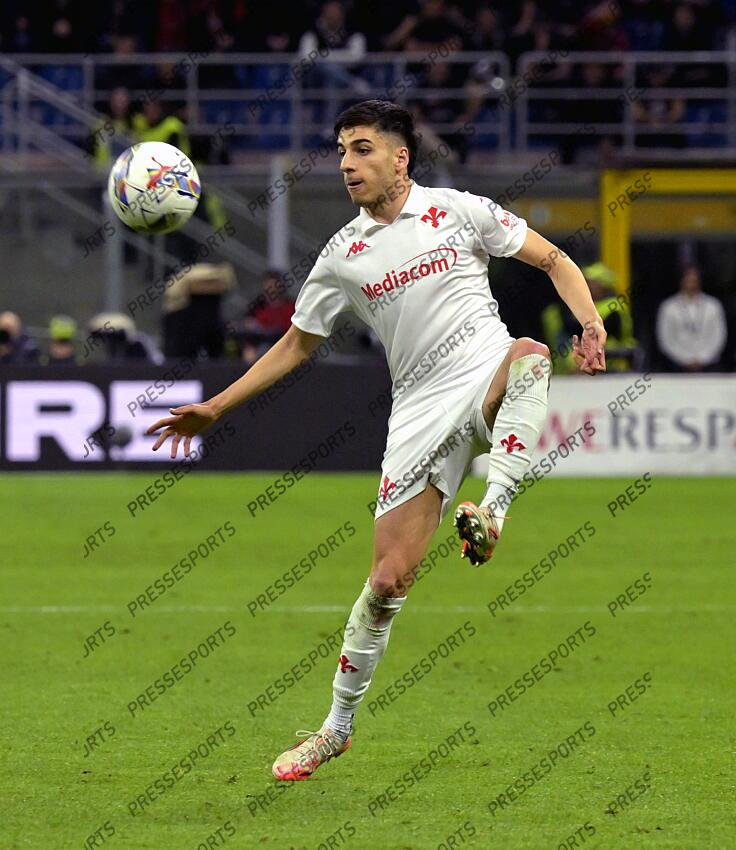 Foto IPP/Paolo Bona Milano 05/04//2025 Campionato Serie A di Calcio stagione 2024/2025 partita Milan-Fiorentina Nella foto Fabiano Parisi Italy Photo Press Worldwide Copyright AC MILAN-FIORENTINA (2-2) 