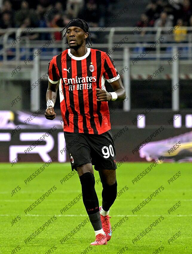 Foto IPP/Paolo Bona Milano 05/04//2025 Campionato Serie A di Calcio stagione 2024/2025 partita Milan-Fiorentina Nella foto Tammy Abraham Italy Photo Press Worldwide Copyright AC MILAN-FIORENTINA (2-2) 