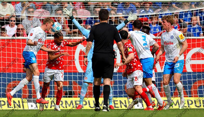 FOOT BUNDESLIGA 2025 MAYENCE-HOLSTEIN KIEL (1-1)