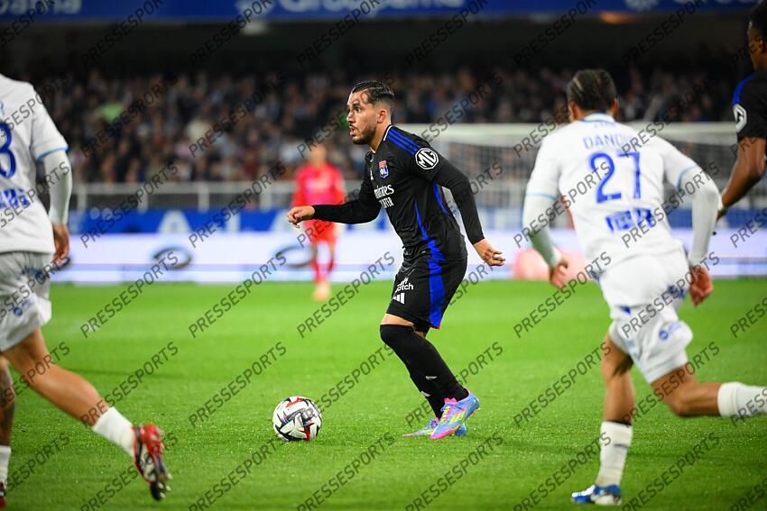cherki (rayan) AUXERRE-LYON (1-3) 