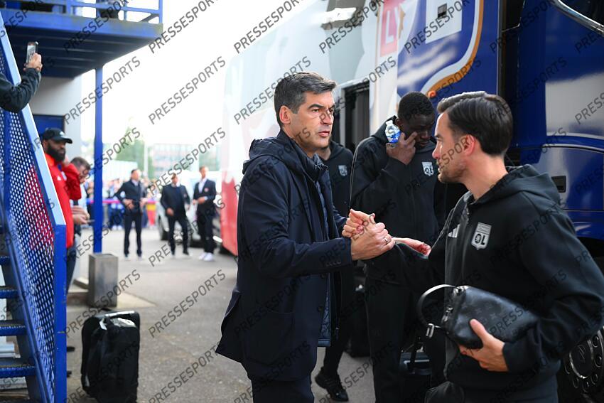 fonseca (paulo) tagliafico (nicolas) AUXERRE-LYON (1-3) arrivee des joueurs 
