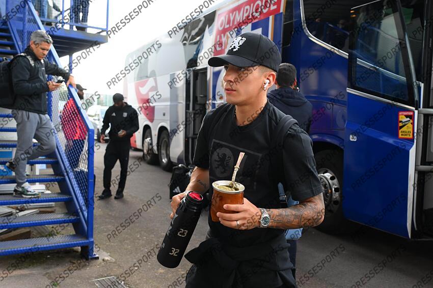 almada (thiago) AUXERRE-LYON (1-3) arrivee des joueurs 