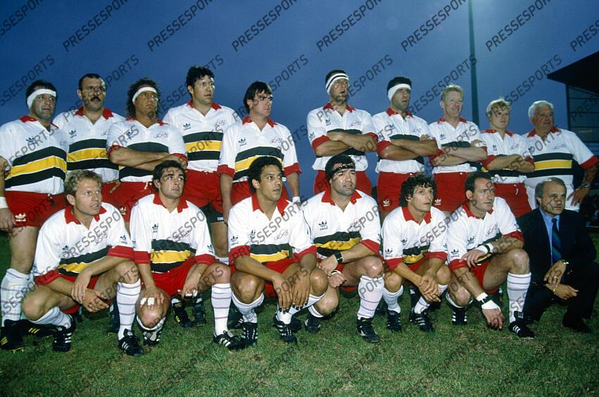 RUGBY JUBILE BLANCO 1992 SELECTION MONDIALE-FRANCE