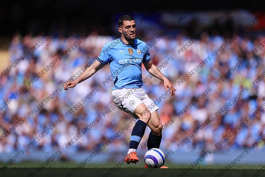 12th April 2025 - Premier League - Manchester City v Crystal Palace - Mateo Kovacic of Manchester City - Photo: Simon Stacpoole / Offside. MANCHESTER CITY-CRYSTAL PALACE (5-2) 