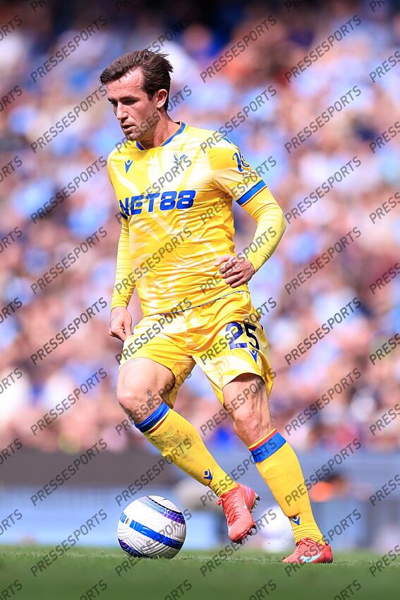 12th April 2025 - Premier League - Manchester City v Crystal Palace - Ben Chilwell of Crystal Palace - Photo: Simon Stacpoole / Offside. MANCHESTER CITY-CRYSTAL PALACE (5-2) 