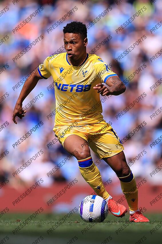 12th April 2025 - Premier League - Manchester City v Crystal Palace - Matheus Franca of Crystal Palace - Photo: Simon Stacpoole / Offside. MANCHESTER CITY-CRYSTAL PALACE (5-2) 