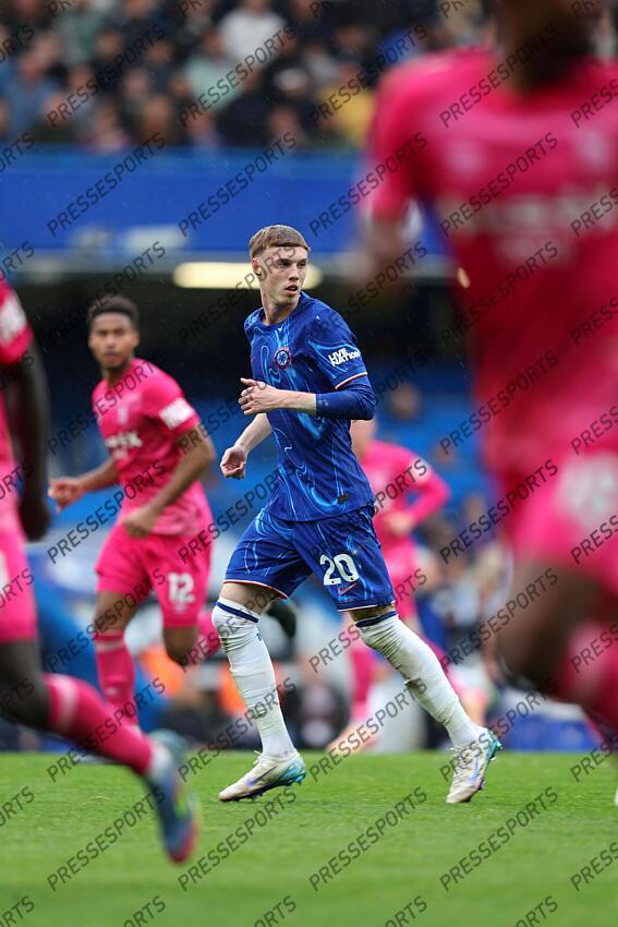 13 April 2025, London - Premier League Football - Chelsea v Ipswich Town - Cole Palmer of Chelsea - Photo: Charlotte Wilson / Offside. CHELSEA-IPSWICH (2-2) 