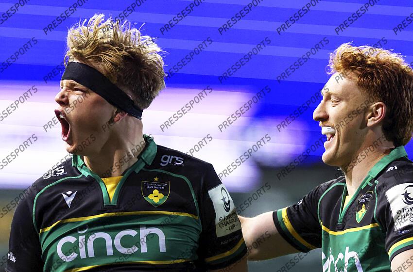 Rugby Action NORTHAMPTON SAINTS-CLERMONT
