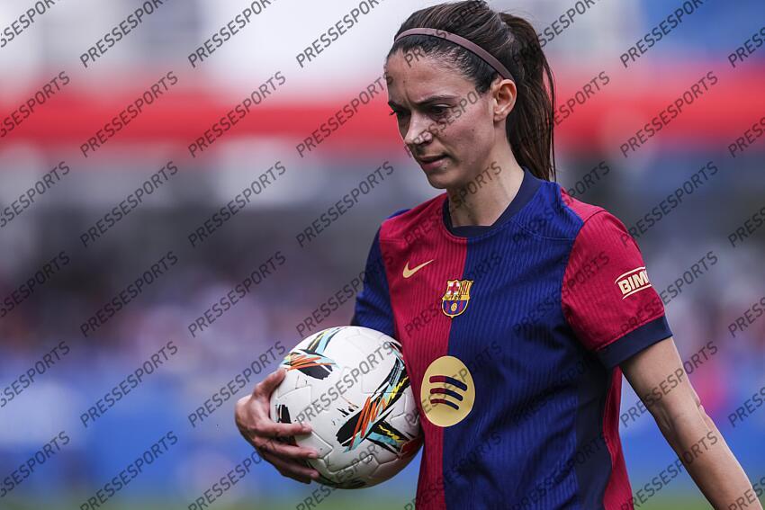 Aitana Bonmati of FC Barcelona looks on during the Spanish Women league, Liga F, football match played between FC Barcelona and Atletico de Madrid at Johan Cruyff Stadium on April 13, 2025 in Sant Joan Despi, Spain. (F) FC BARCELONE-(F) ATLETICO MADRID (6-0) 