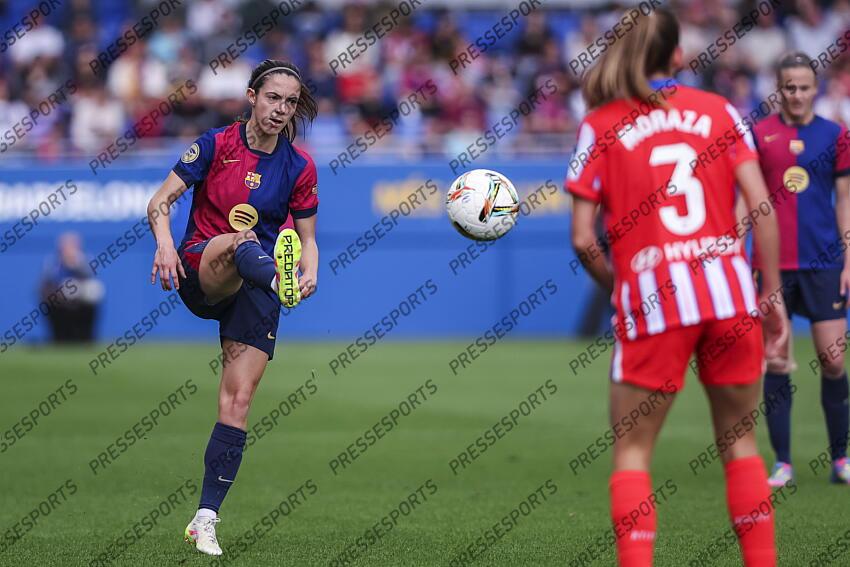 Aitana Bonmati of FC Barcelona in action during the Spanish Women league, Liga F, football match played between FC Barcelona and Atletico de Madrid at Johan Cruyff Stadium on April 13, 2025 in Sant Joan Despi, Spain. (F) FC BARCELONE-(F) ATLETICO MADRID (6-0) 