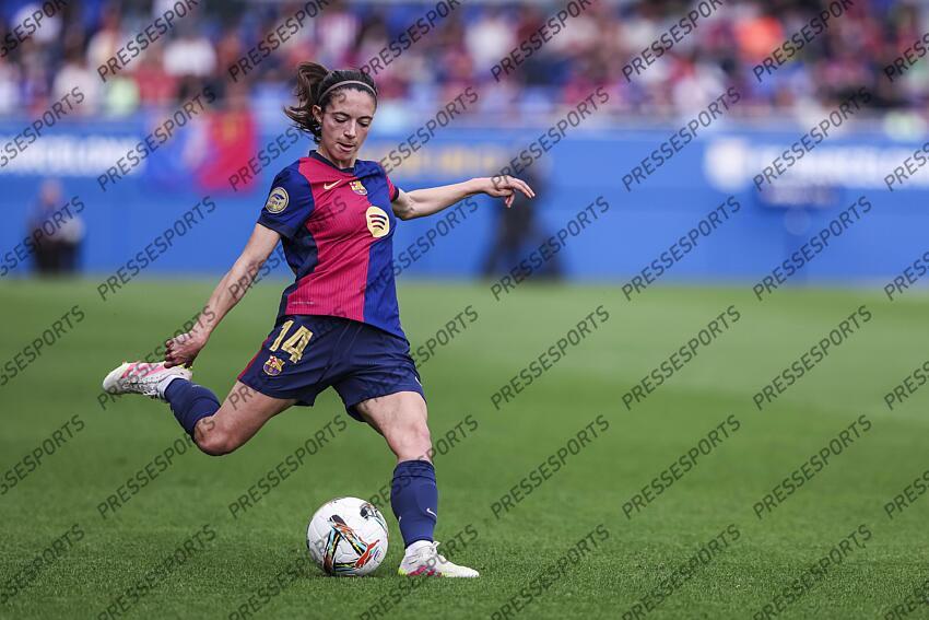Aitana Bonmati of FC Barcelona in action during the Spanish Women league, Liga F, football match played between FC Barcelona and Atletico de Madrid at Johan Cruyff Stadium on April 13, 2025 in Sant Joan Despi, Spain. (F) FC BARCELONE-(F) ATLETICO MADRID (6-0) 