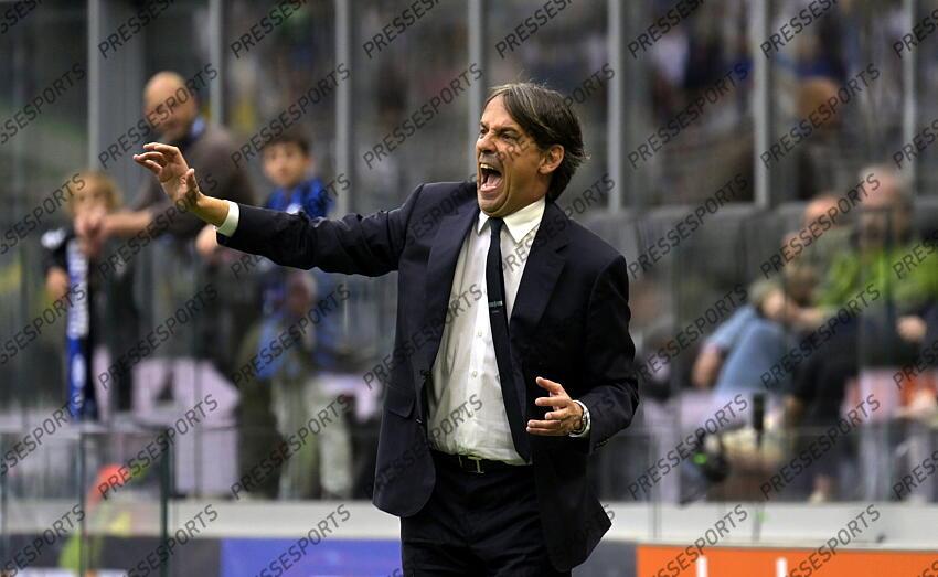 Foto IPP/Paolo Bona Milano 12/04//2025 Campionato Serie A di Calcio stagione 2024/2025 partita Inter-Cagliari Nella foto Simone Inzaghi, allenatore dell'Inter Italy Photo Press Worldwide Copyright INTER MILAN-CAGLIARI (3-1) 