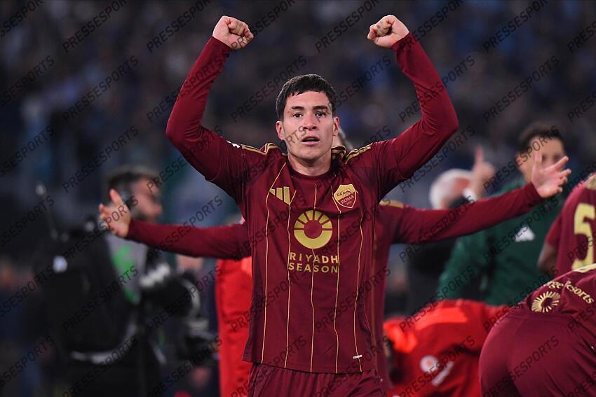 FOOT SERIE A 2025 LAZIO ROME-AS ROME (1-1)