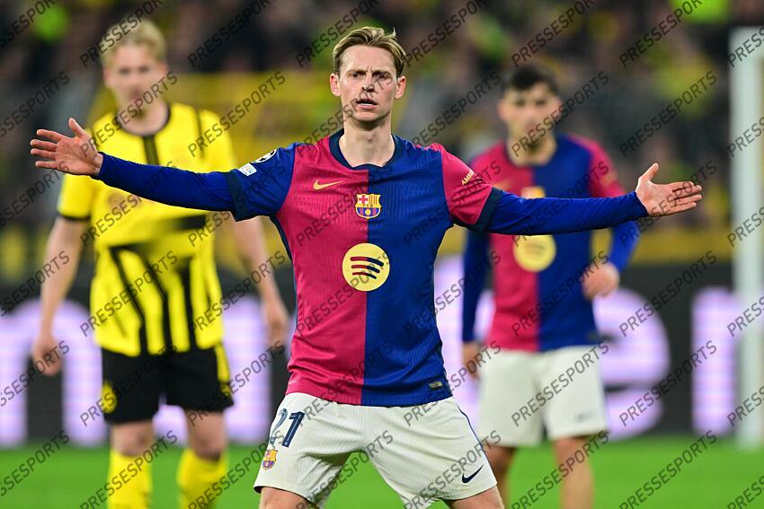 FOOT LIGUE DES CHAMPIONS 2025 BORUSSIA DORTMUND-FC BARCELONE (3-1)