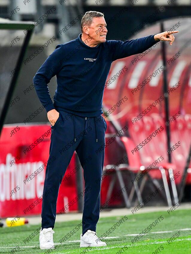 ALKMAAR - Jong AZ coach Leeroy Echteld during the Dutch First Division match between Jong AZ and FC Volendam at AFAS Stadium on April 14, 2025 in Alkmaar, Netherlands. ANP GERRIT VAN KEULEN JONG AZ-VOLENDAM (0-1) 