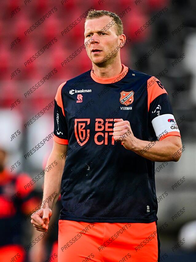 ALKMAAR - Henk Veerman of FC Volendam during the Dutch Premier League match between Jong AZ and FC Volendam at AFAS Stadium on April 14, 2025 in Alkmaar, Netherlands. ANP GERRIT VAN KEULEN JONG AZ-VOLENDAM (0-1) 